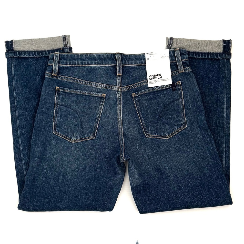 Joe’s The Niki Mid Rise Boyfriend Vintage Stretch Distressed Jeans Size 28 - Picture 3 of 9